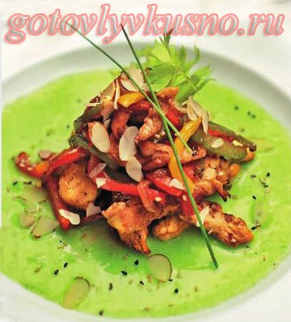 Куриная грудка с медом